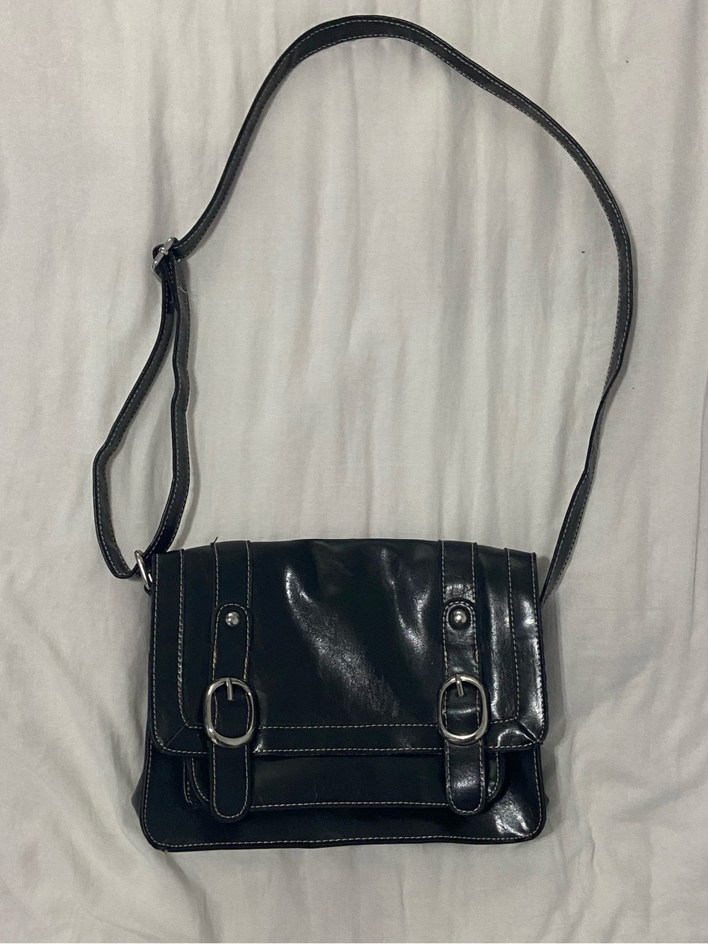 Dark Academia Satchel Crossbody Bag